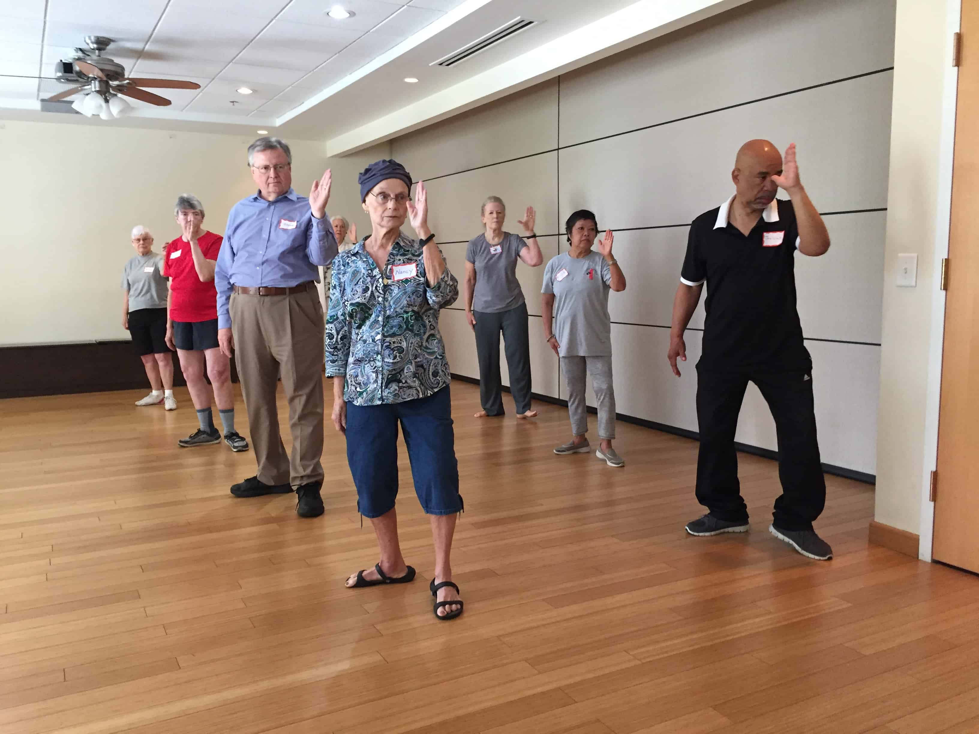 Gilda's Club Middle Tennessee Nashville free cancer support Tai Chi health and wellness